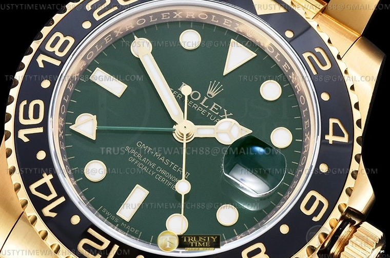 0710 GMT II 116718LN 904 Wrp YG YG Grn KF VR3186 CHS Comfortable 607